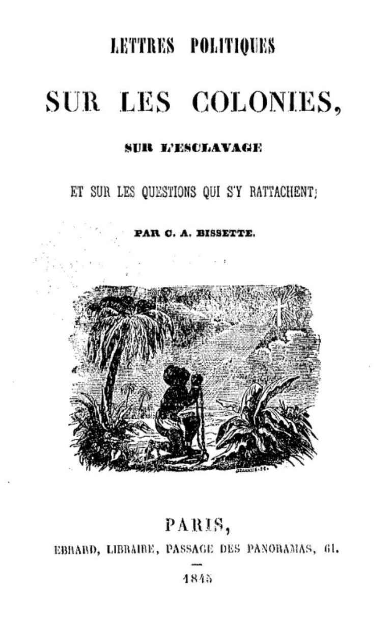 Lettres politiques sur les colonies, sur l’esclavage et sur les ...